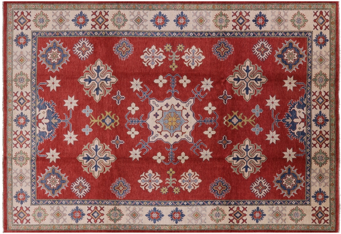 Kazak Handmade Wool Area Rug