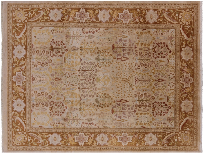 Persian Ziegler Hand Knotted Wool Rug