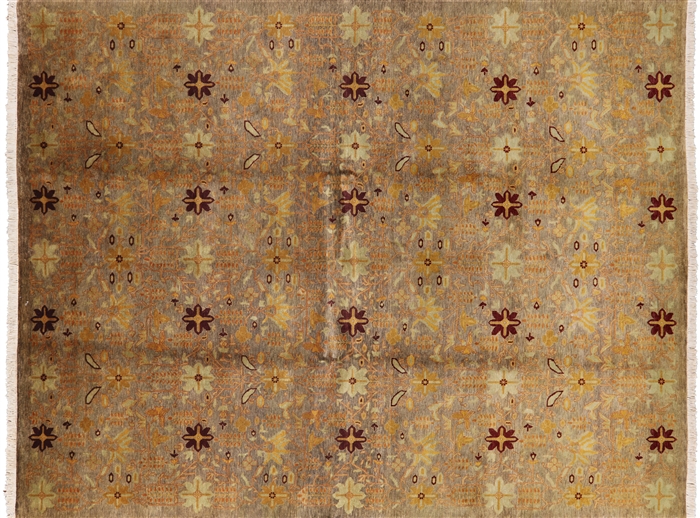 Hand Knotted Peshawar Wool Rug