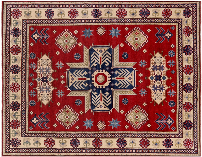 Handmade Kazak Wool Rug