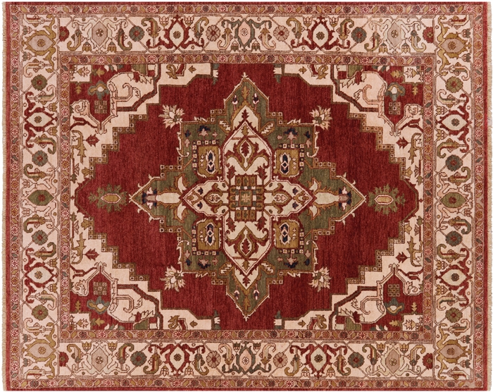 Fine Serapi Hand Knotted Rug