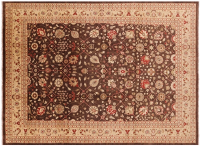 Peshawar Hand Knotted Wool Rug