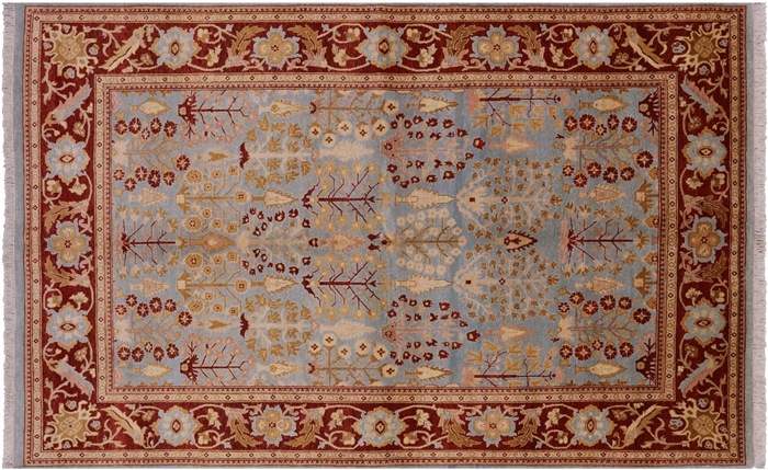 Persian Ziegler Hand Knotted Wool Rug