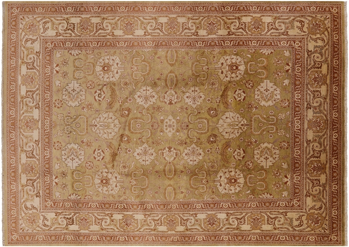 Chobi Peshawar Hand Knotted Wool Area Rug