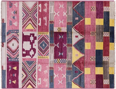 Navajo Handmade Moroccan Wool Rug