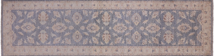 Runner Hand Knotted Turkish Oushak Rug