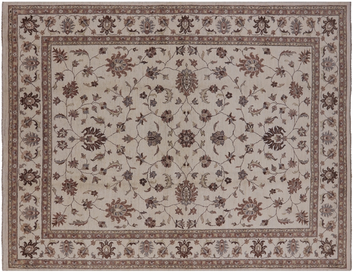 Turkish Oushak Handmade Wool Rug