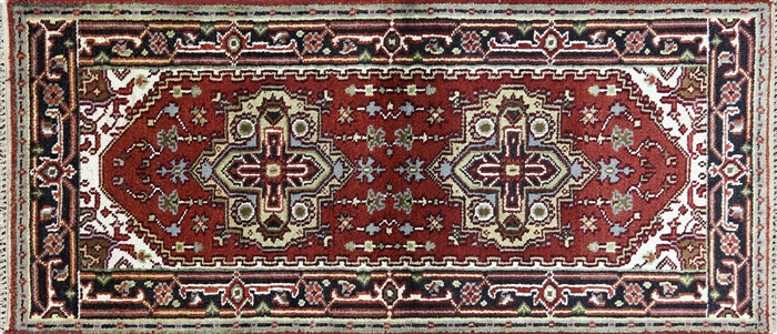 Runner Heriz Serapi Handmade Area Rug