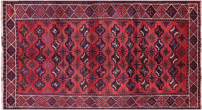 Persian Wool On Wool Hand Knotted Area Rug