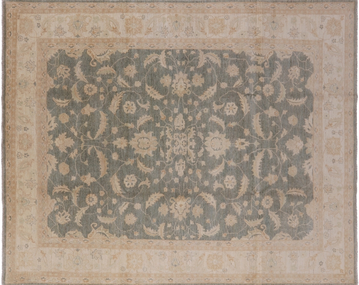 Hand Knotted Oushak Wool Area Rug