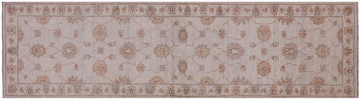 Oushak Hand Knotted Wool Runner Rug