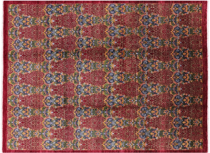 Handmade William Morris Wool Rug