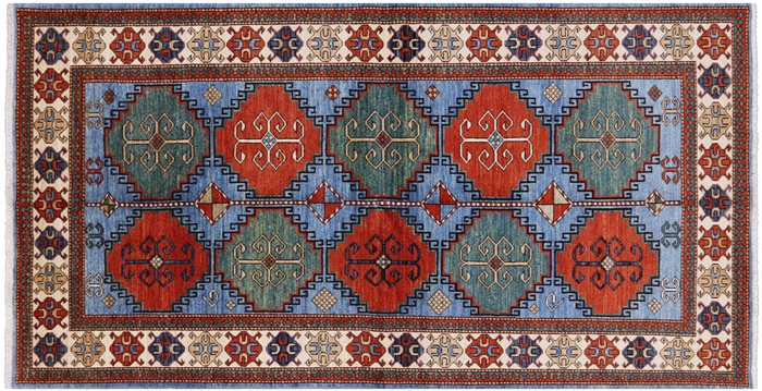 Hand Knotted Fine Serapi Wool Rug