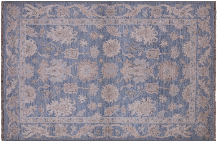 Handmade Oushak Wool Area Rug