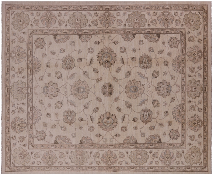 Oushak Hand Knotted Wool Area Rug