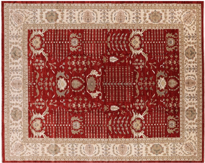 Hand Knotted Peshawar Rug