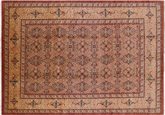 Peshawar Hand-Knotted Area Rug