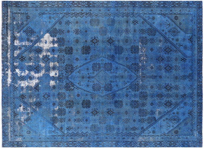 Persian Overdyed Handmade Area Rug