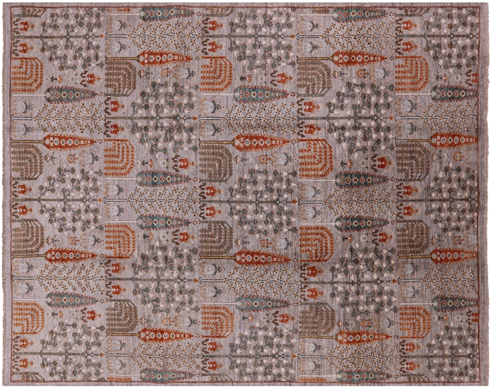 Hand Knotted Persian Ziegler Wool Rug