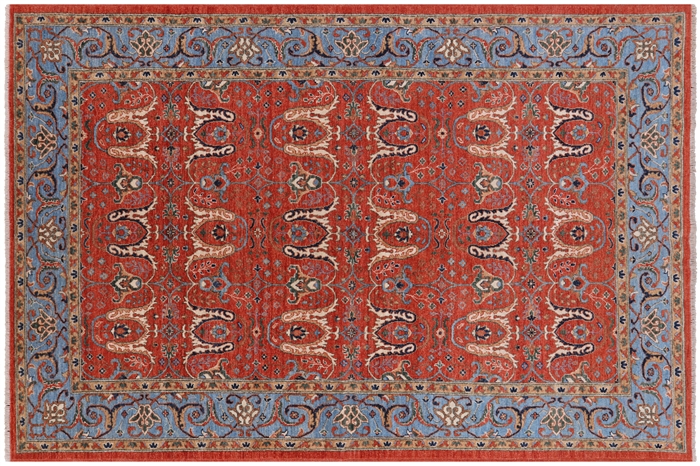 Super Fine Serapi Hand Knotted Wool Rug