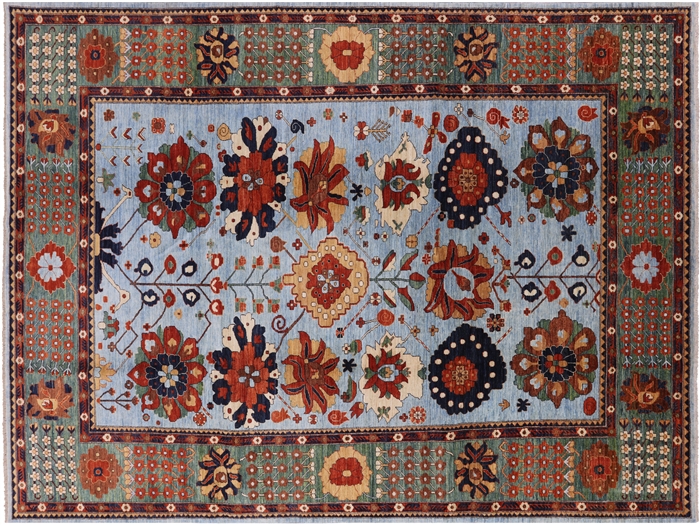 Turkish Oushak Handmade Rug