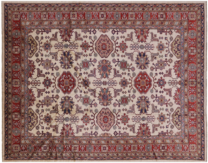 Super Fine Kazak Hand Knotted Rug