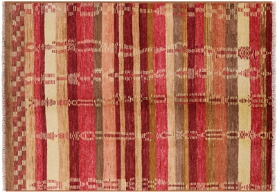 Hand-Knotted Moroccan Rug