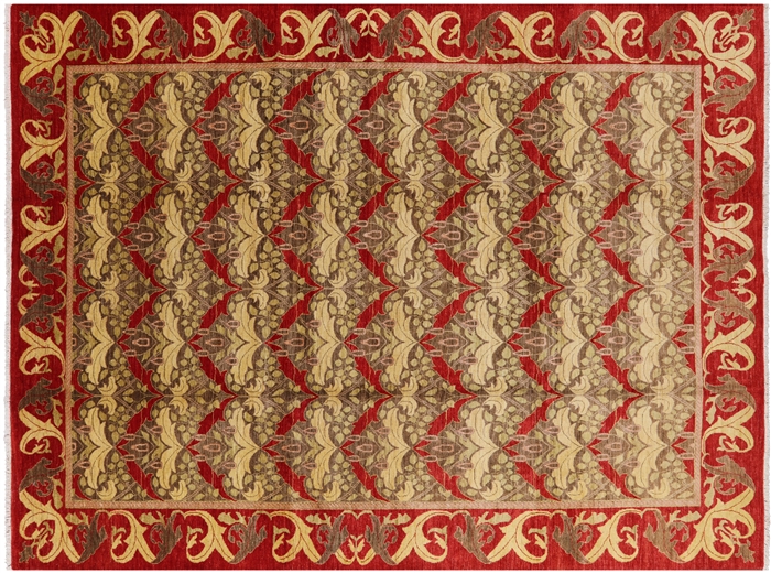 William Morris Hand Knotted Area Rug