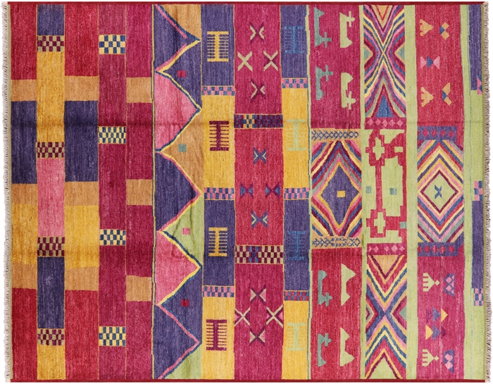 Southwest Navajo Moroccan Area Rug