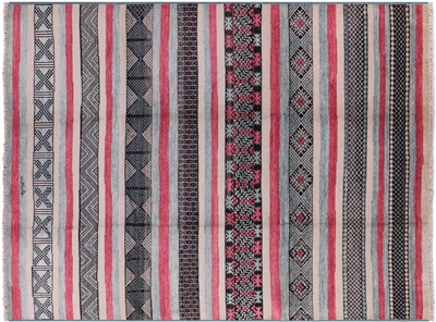 Signed Southwest Navajo Design Handmade Area Rug