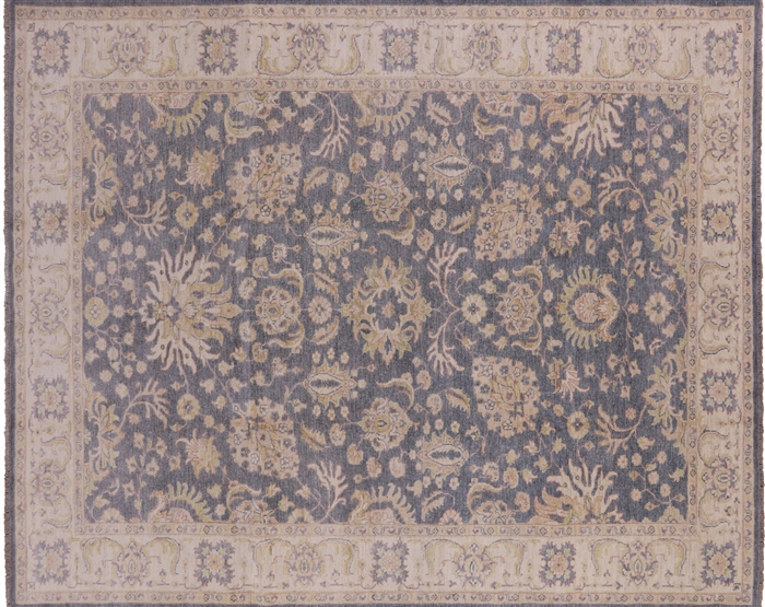 Turkish Oushak Handmade Wool Rug