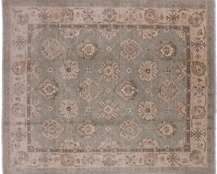 Hand Knotted Oushak Rug