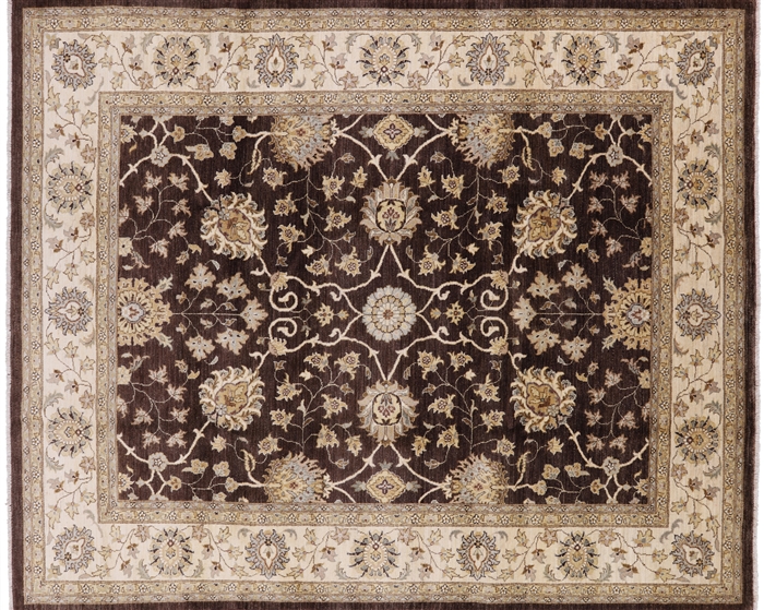 Turkish Oushak Hand Knotted Wool Rug