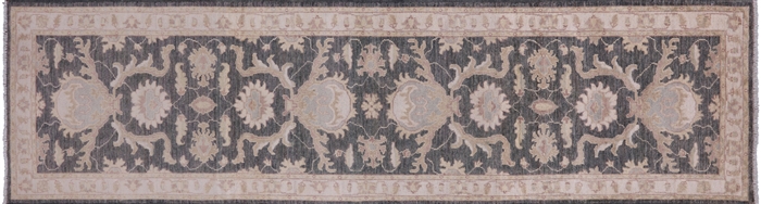 Runner Oushak Hand Knotted Rug