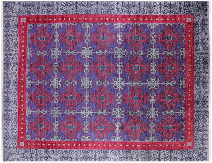 Handmade William Morris Wool Rug