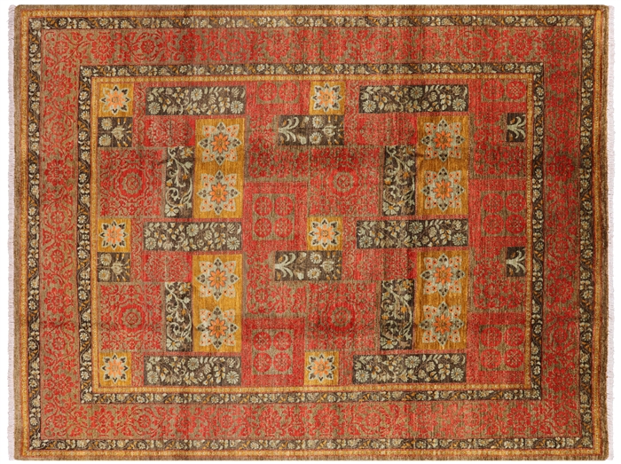 Hand Knotted William Morris Rug
