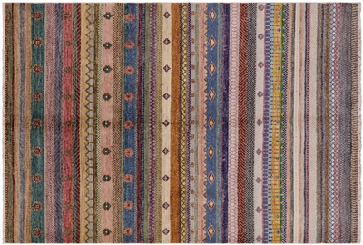Gabbeh Loribaft Handmade Wool Rug