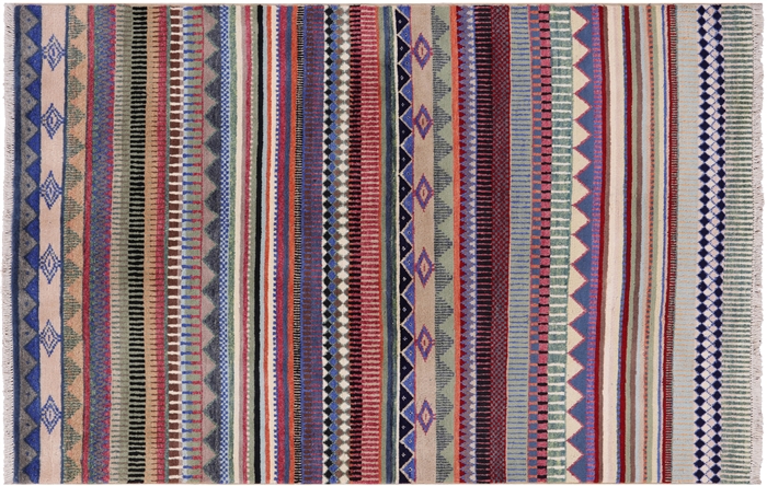 Loribaft Gabbeh Handmade Wool Rug