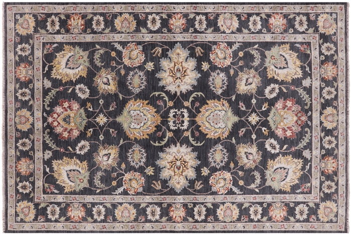 Turkish Oushak Hand knotted Wool Area Rug