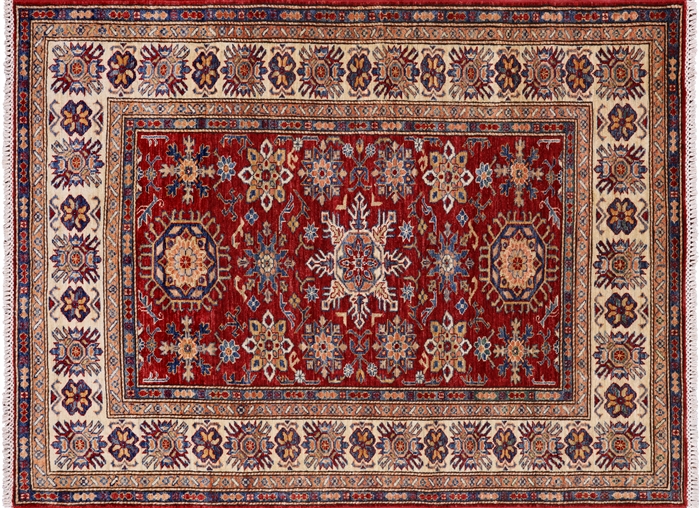 Super Kazak Hand Knotted Rug