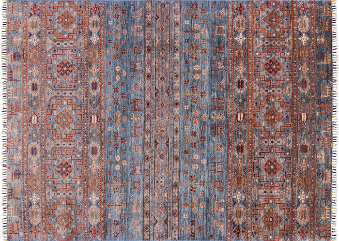 Persian Tribal Gabbeh Hand Knotted Wool Rug