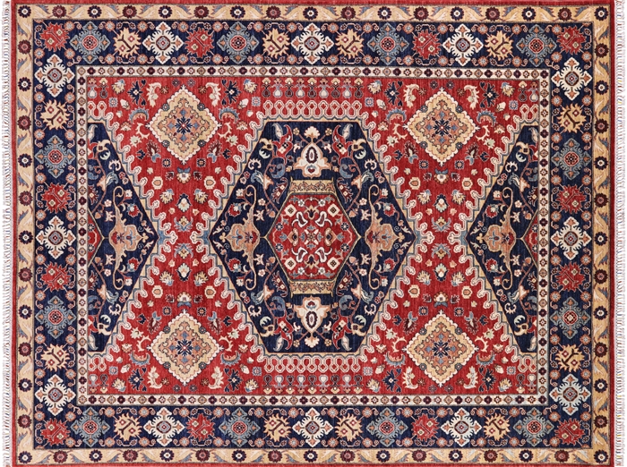 Fine Serapi Hand Knotted Area Rug