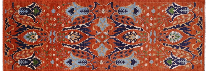 Runner Fine Serapi Handmade Wool Rug