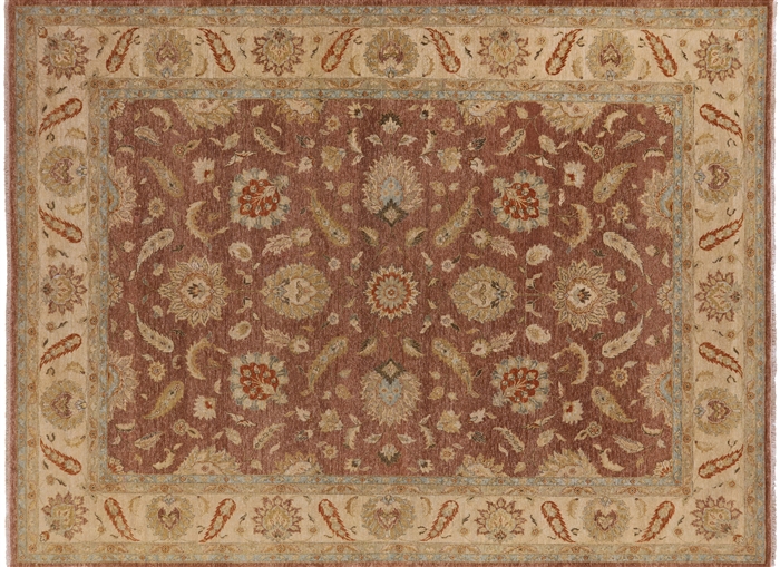 Handmade Peshawar Zero Pile Area Rug