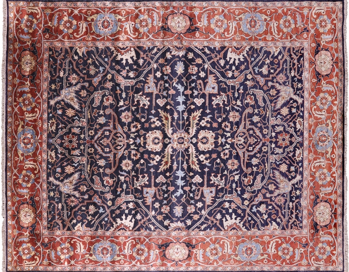 Heriz Serapi Hand Knotted Area Rug