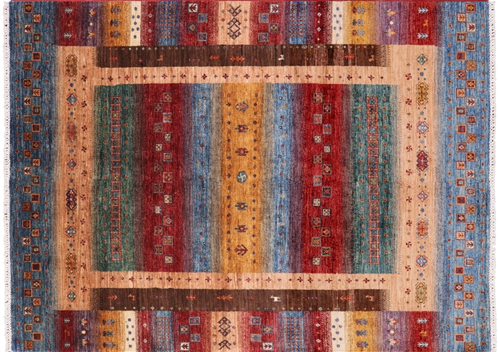 Persian Gabbeh Tribal Handmade Rug