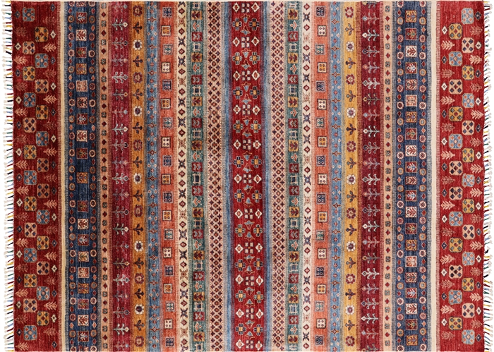 Persian Gabbeh Tribal Hand Knotted Wool Area Rug