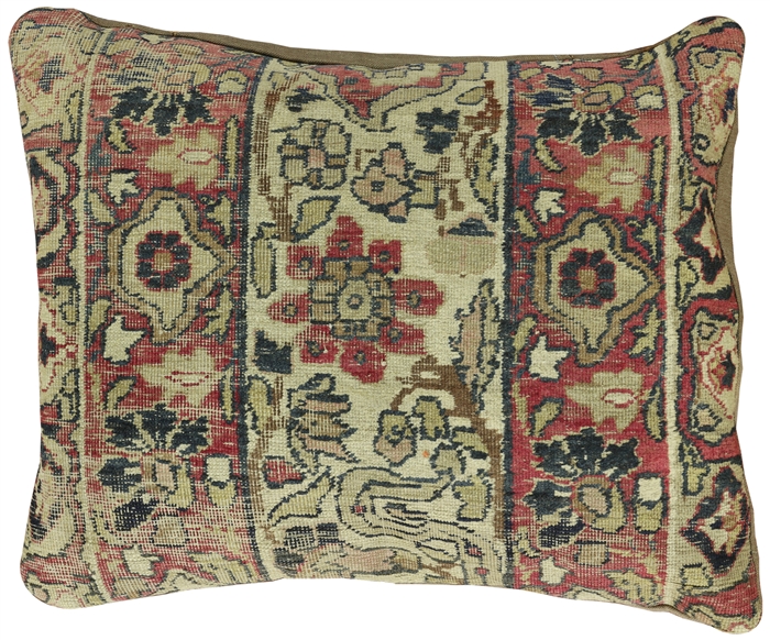 Vintage Persian Kerman Pillowcase