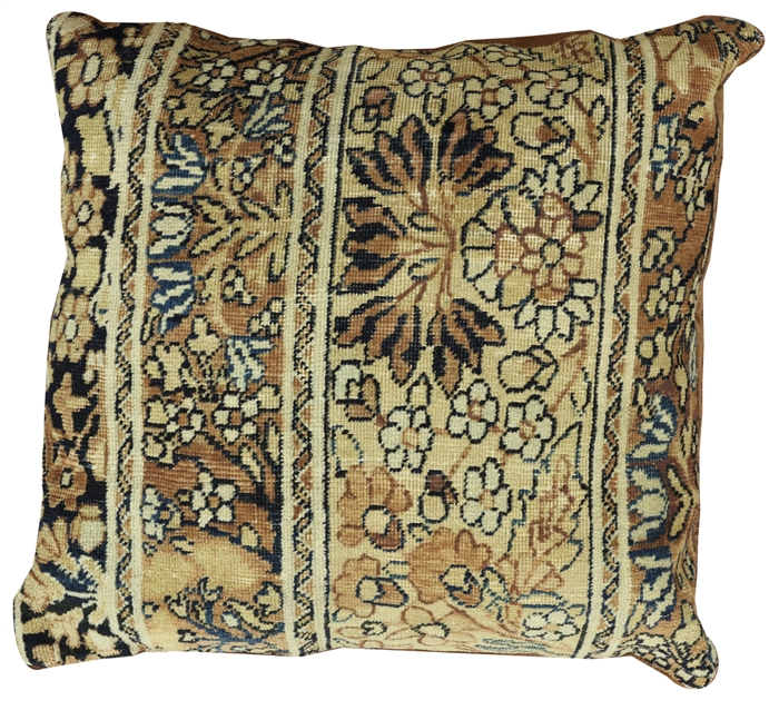 Vintage Persian Kerman Pillowcase