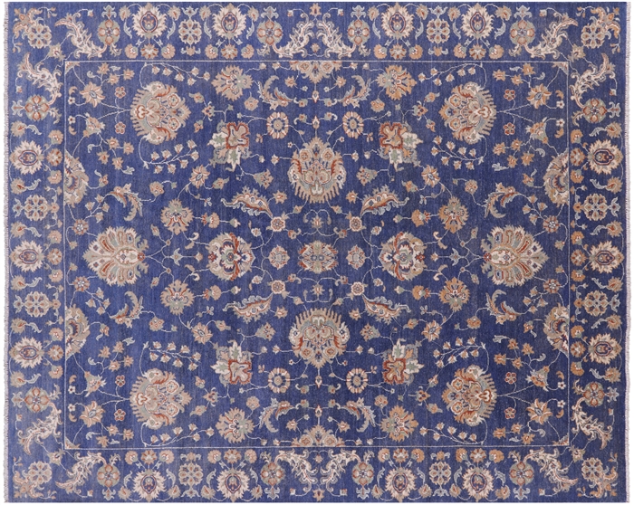 Turkish Oushak Handmade Wool Rug